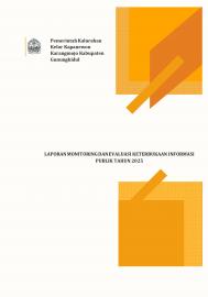 Laporan Keterbukaan Informasi Publik